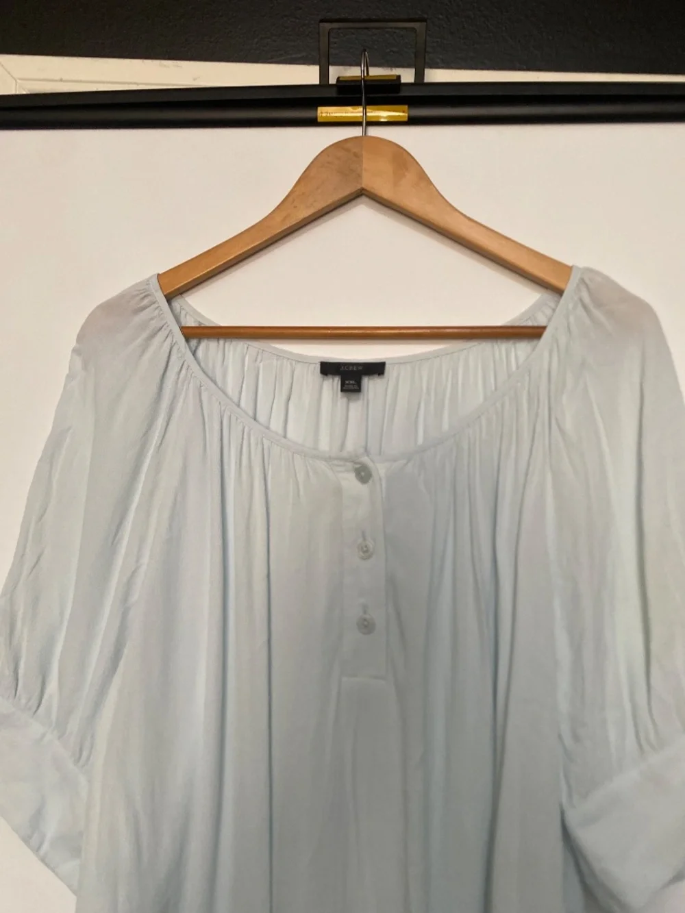 J.Crew XXL Drapey Scoopneck Top